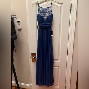 Royal Blue Formal dress from Macy’s Size 4